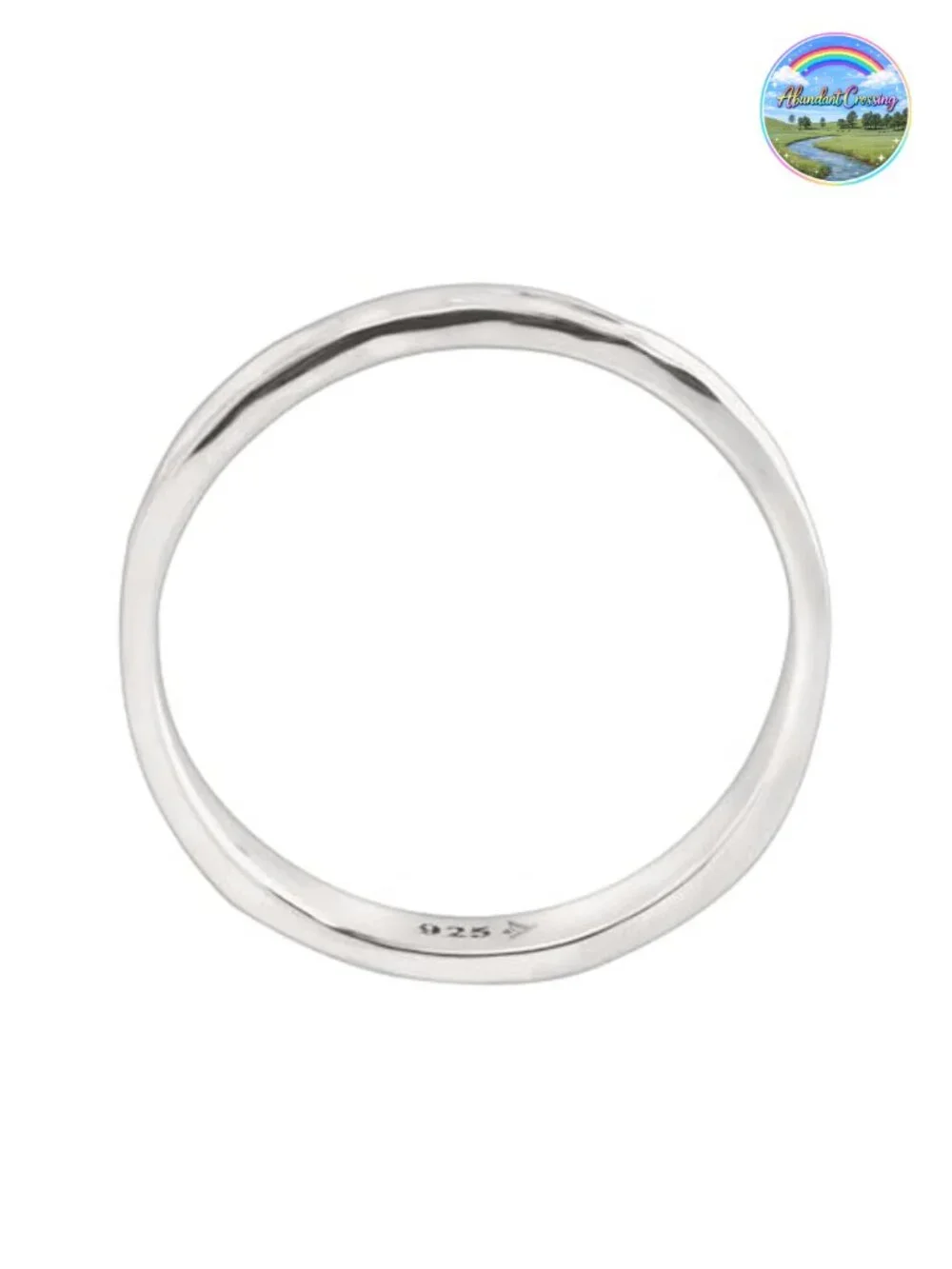 Silpada Stellar Stable Stacking Ring Hammered Sterling Silver Stackable Band